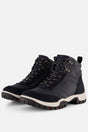 Ecco xpedition iii veterschoenen blauw leer - maat 39