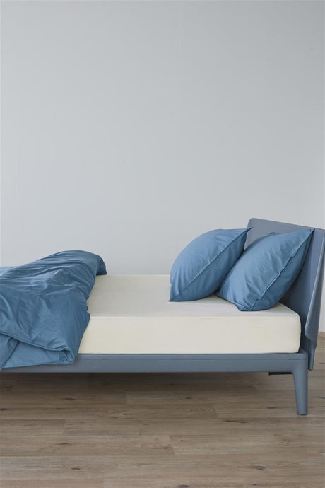 Beddinghouse - jersey-stretch - hoeslaken - 200x220 cm - gebroken wit - premium kwaliteit