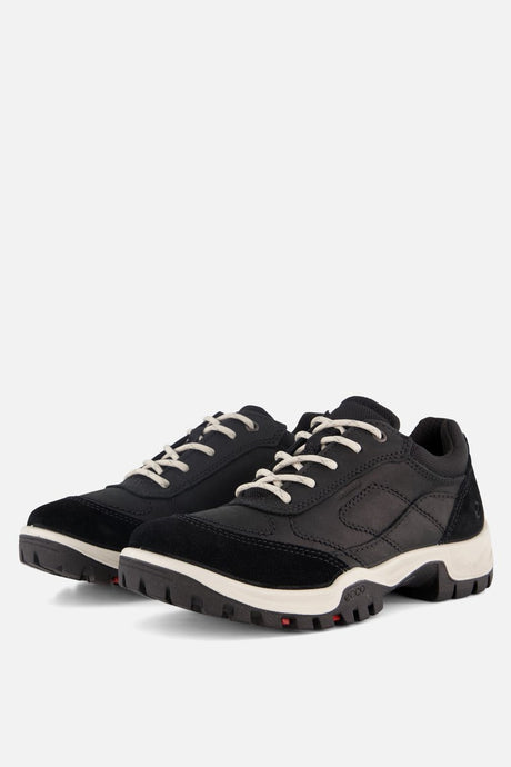 Ecco xpedition iii veterschoenen zwart leer - dames 40