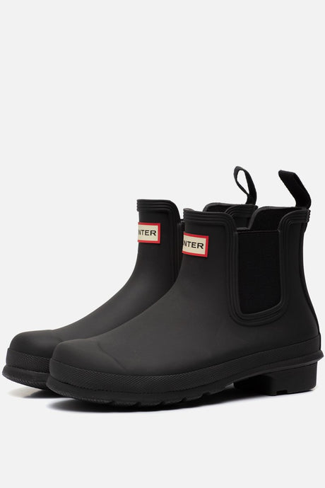 Hunter - kalosze damskie - oryginalne Chelsea - czarne - rozmiar 40-41eu