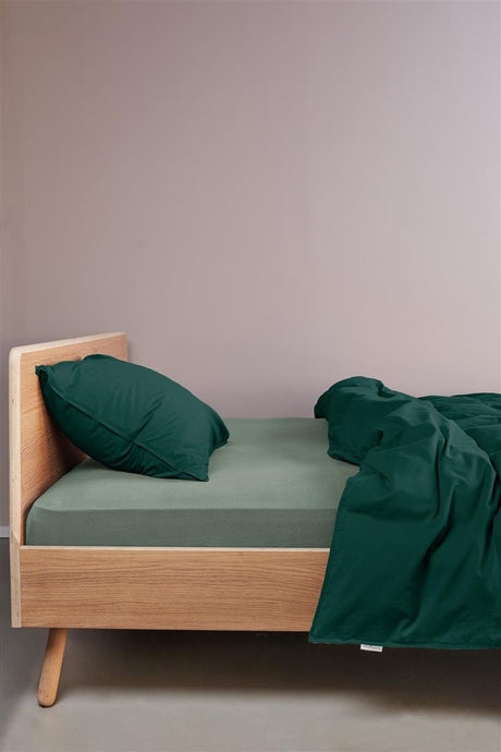 Beddinghouse - jersey - topper hoeslaken - 160x220 cm - groen