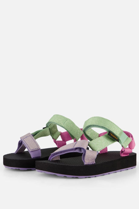 Teva c oryginalne uniwersalne sandały unisex - metalik, cicha zieleń, multi