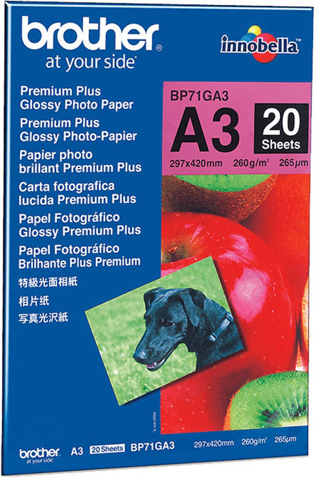 Papier błyszczący Brother a3