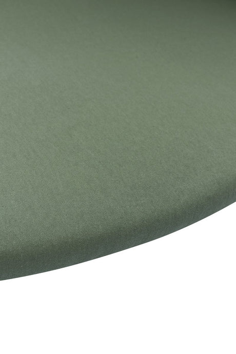Materac do kojca Meyco Baby Uni z prześcieradłem - leśna zieleń - około 90-95cm