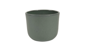 Pot boule graniet groen glans 12cm