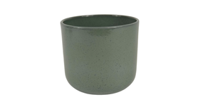 Pot boule graniet groen glans 14cm