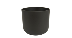 Pot boule antraciet mat 16cm
