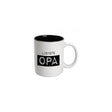 Kubek papierowy marzenia czarny biały - opa