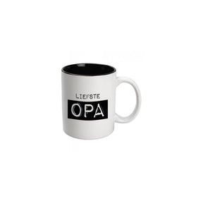 Kubek papierowy marzenia czarny biały - opa