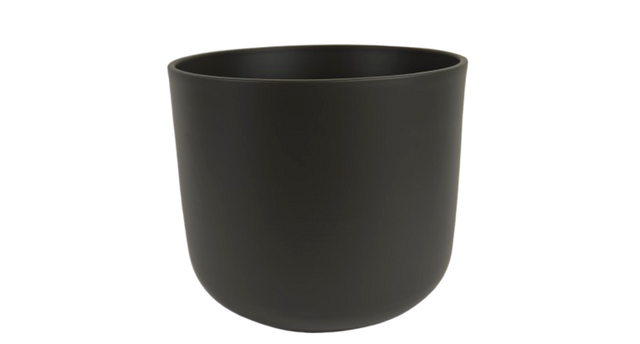 Pot boule antraciet mat 28cm