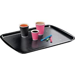 Zrób sobie przerwę przy tacy na śmieci, ft 53,2 x 37,2 x 2 cm, czarna