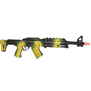 Karabin zapadkowy Toi-toys alfafox ak47 czarno-zielony