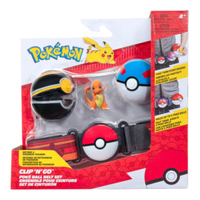 Charmander z paskiem Pokémon Clip 'n' Go