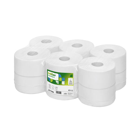 Papier toaletowy Satino cf2 jumbo z centralnym podajnikiem (12x180 metrów)
