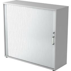 Szafka na dokumenty Bach 3fh młotek szare drewno, metal