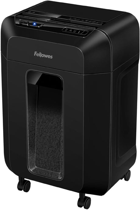Niszczarka Fellowes automax 90m - automatyczna ręczna - mini-cut (p-4) - 90 arkuszy - nadaje się również do kart kredytowych, zszywek i spinaczy biurowych