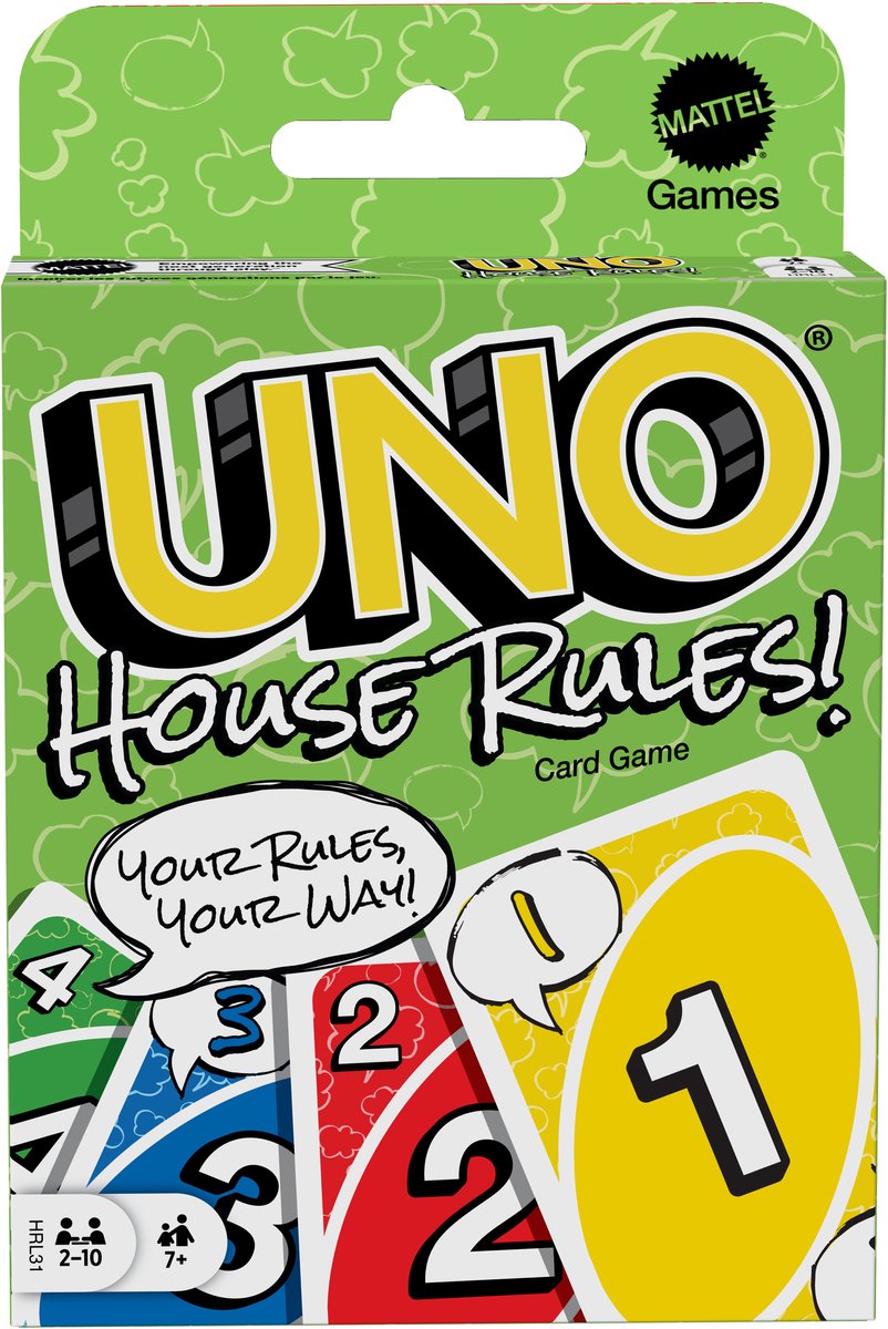 Zasady gry Mattel Uno House