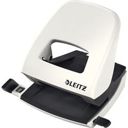 Dziurkacz Leitz Nexxt 2-otworowy 2,5 mm biały