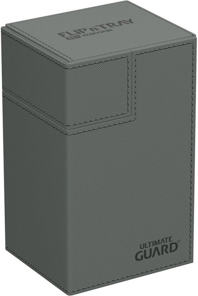 Ultimate Guard flip'n'tray 80+ xenoskin - szare pudełka na karty