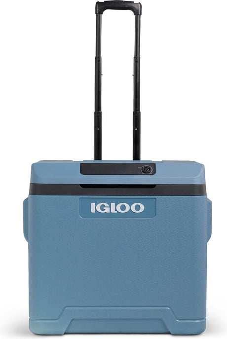 Lodówka termoelektryczna Igloo ie42 - 12 230v ac dc - 42 litry - niebieska - z kołami
