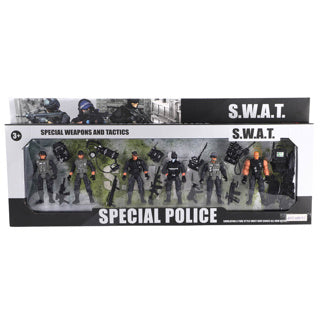Zestaw figurek policji, 6 sztuk