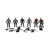 Zestaw figurek policji, 6 sztuk
