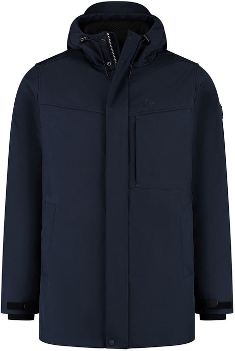 Kjelvik leonn heren outdoorjas - donker blauw 3xl