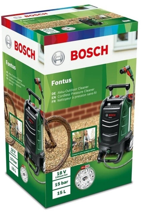 Myjka wysokociśnieniowa Bosch Fontus - bez akumulatora 18 V i ładowarki