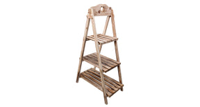 Houten rek 3 laags 105cm naturel-wash