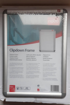 Nobo Click Frame Essence A3 aluminium | 5 sztuk