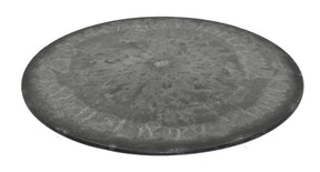 Plat bord rond grijs d10cm
