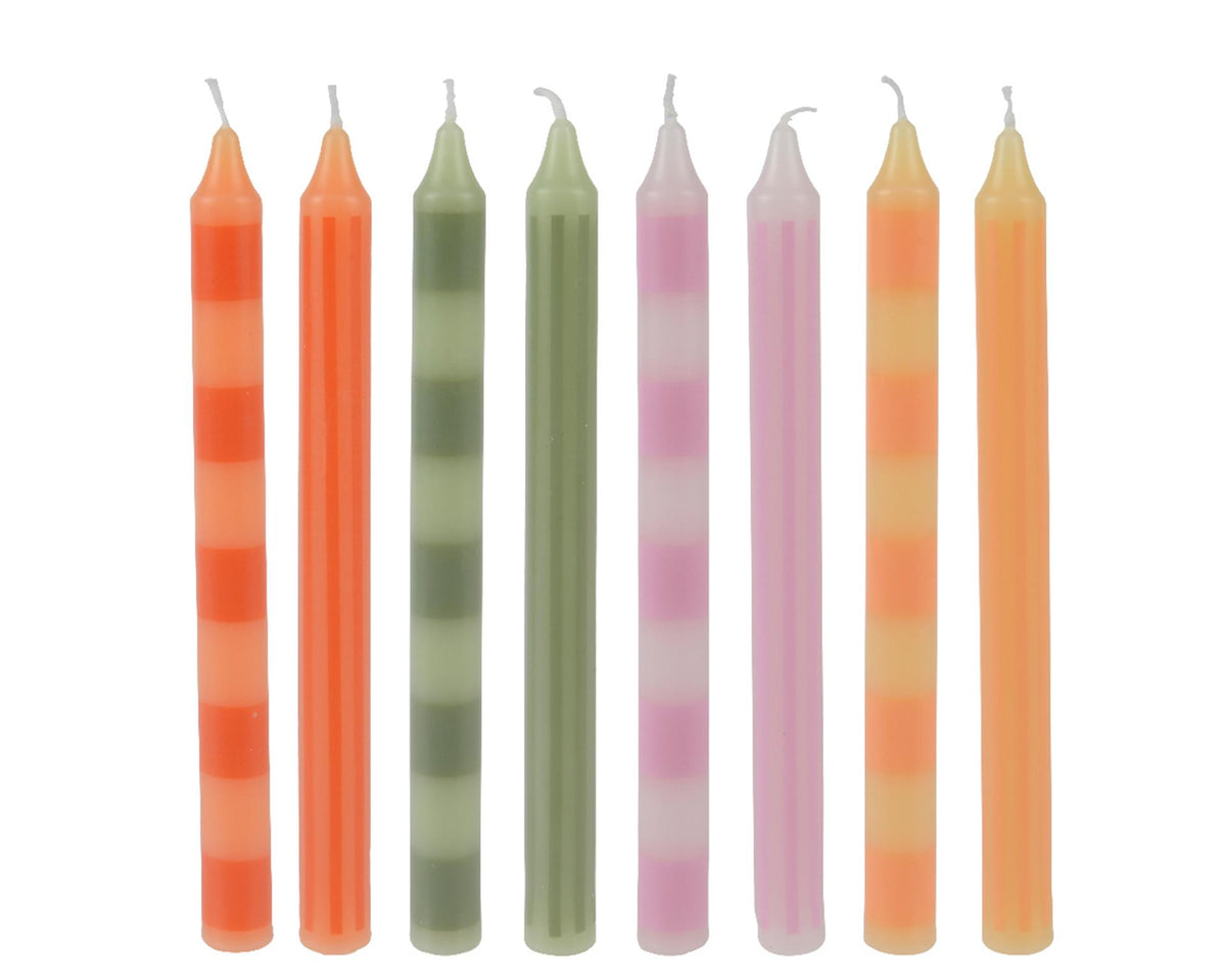 Świeca obiadowa Decoris 23 cm, zestaw 2 sztuk