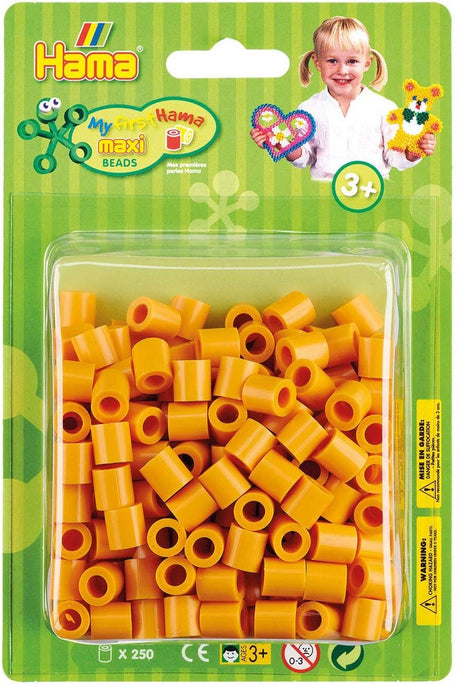 Hama maxi koraliki do naprasowania miś brązowy, 250 szt.