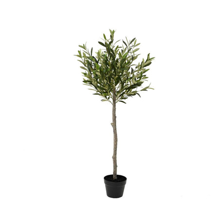 Decoris sztuczne drzewko oliwne w doniczce 570 liści śr.45x120cm zielone
