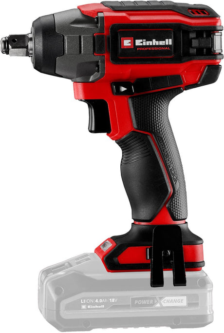 Profesjonalna akumulatorowa wkrętarka udarowa Einhell impaxxo 18 230 li solo - power x-change - 18 V Li-Ion - 230 nm - silnik bezszczotkowy - wył. akumulator i ładowarka