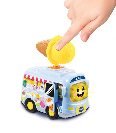 Samochód Toot Toot Vtech - specjalna edycja ciężarówki z lodami Matthijs