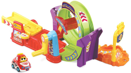 Vtech toot toot car - wyścigi kaskaderskie w pętli