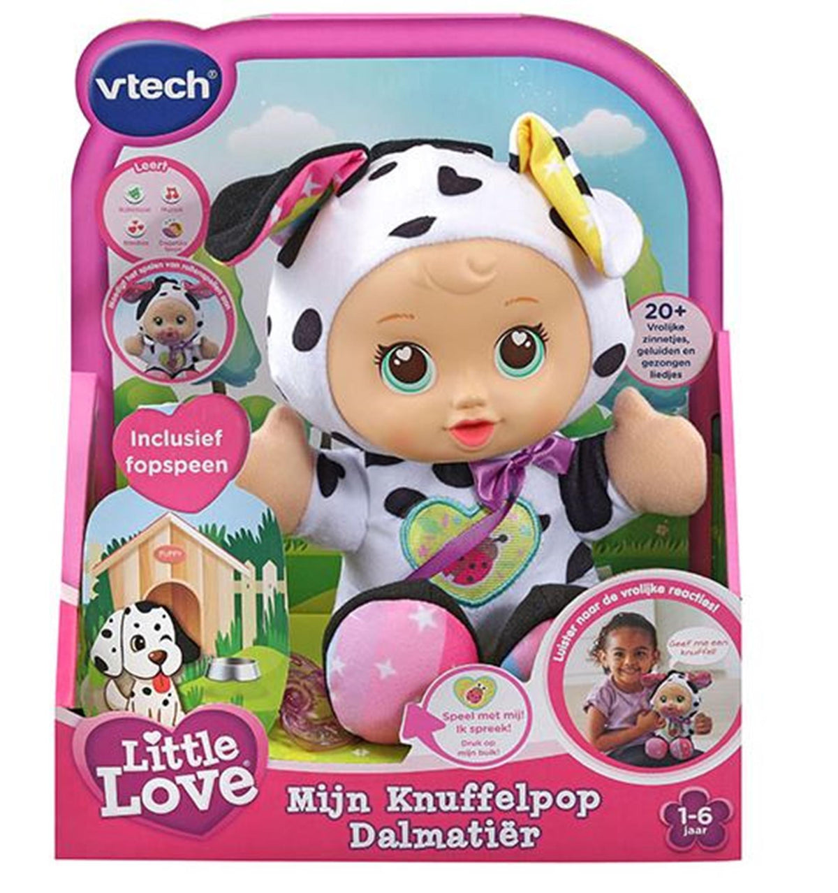Vtech Little Love - moja przytulaśna lalka Dalmacja