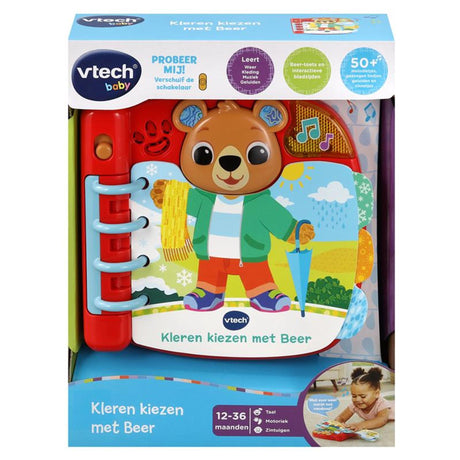 Vtech wybiera ubrania z niedźwiedziem