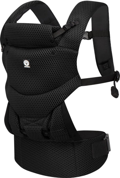Nosidełko Dooky - nosidełko miejski komfort czarny - nosidełko - nosidełko dla malucha i dziecka 3,5-15 kg - ergonomiczna pozycja M - nosidełko na plecach - regulowane i oddychające - nosidełka - nosidełko
