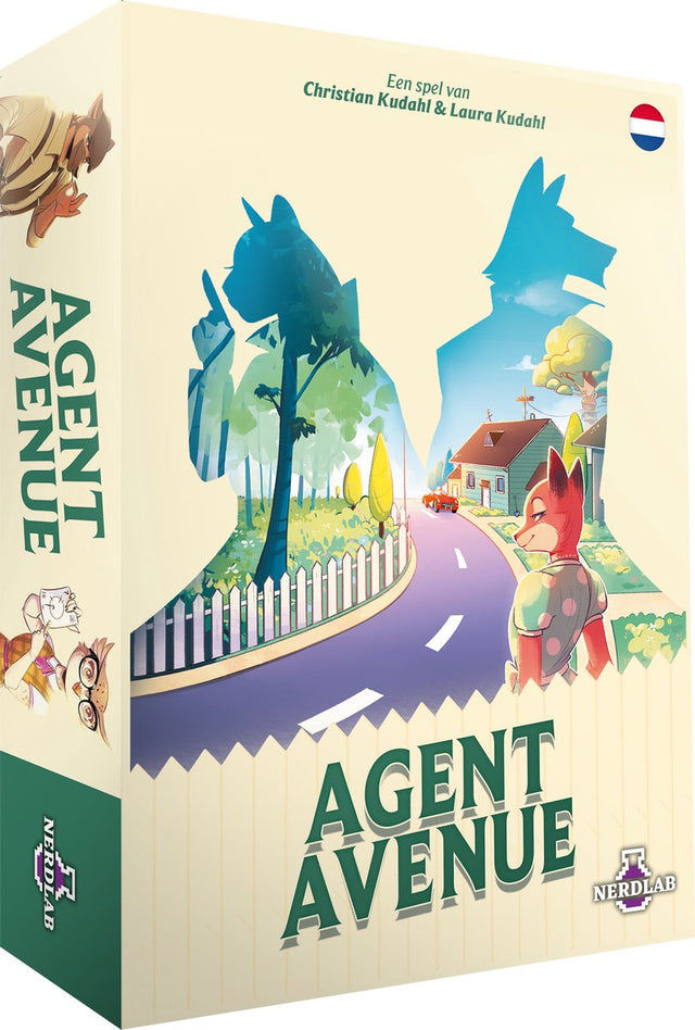 Asmodee gra planszowa agent aleja gra strategiczna dla dzieci.