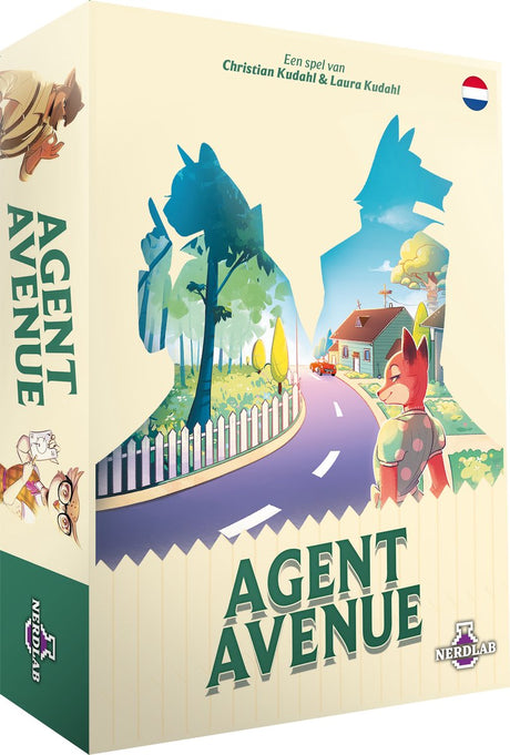 Asmodee gra planszowa agent aleja gra strategiczna dla dzieci.
