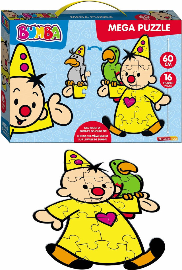 Mega puzzle podłogowe Bumba, 16 szt.