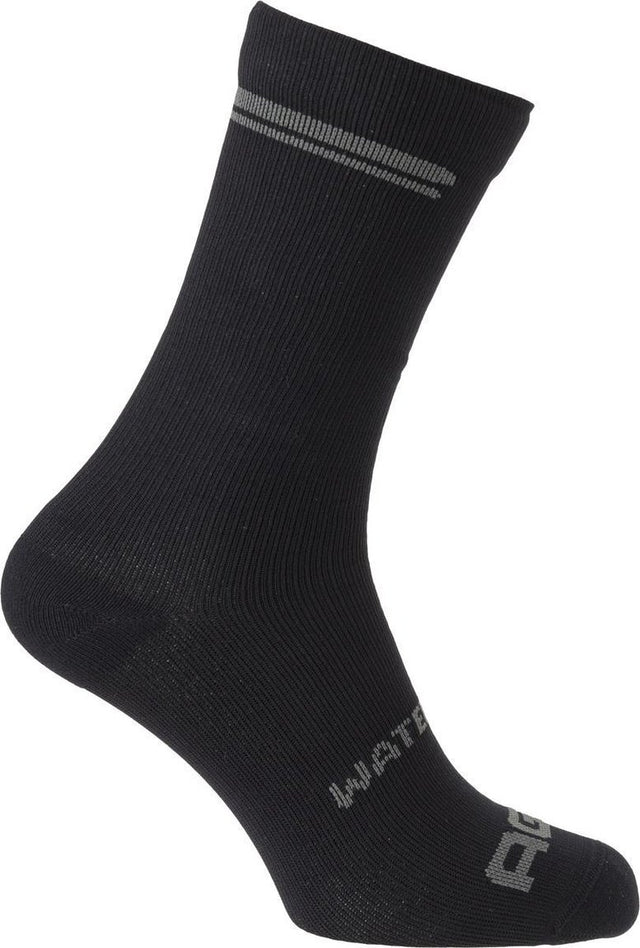 Agu waterproof fietssokken essential - zwart - m
