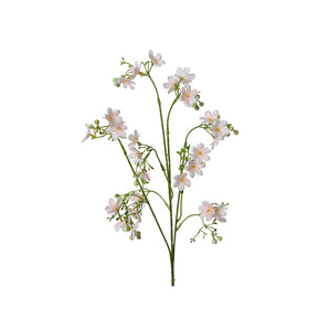 Decoris sztuczny kwiat różowy 67cm delikatny róż