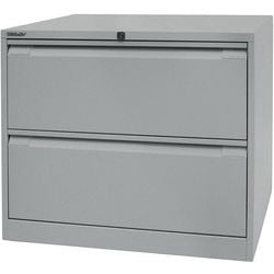 Szafka na dokumenty bisley df2355 srebrna 2 szuflady