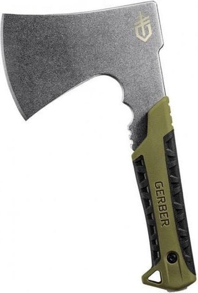 Siekiera Gerber Outdoor 9 cali Flate Sage Compact - zielona