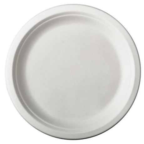 Papstar 12 talerzy z trzciny cukrowej czysta średnica 23cm białe
