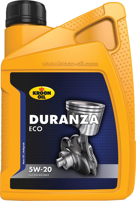 Kroon-oil duranza eco - syntetyczny olej silnikowy - 5w-20 - 1 litr - przezroczysty
