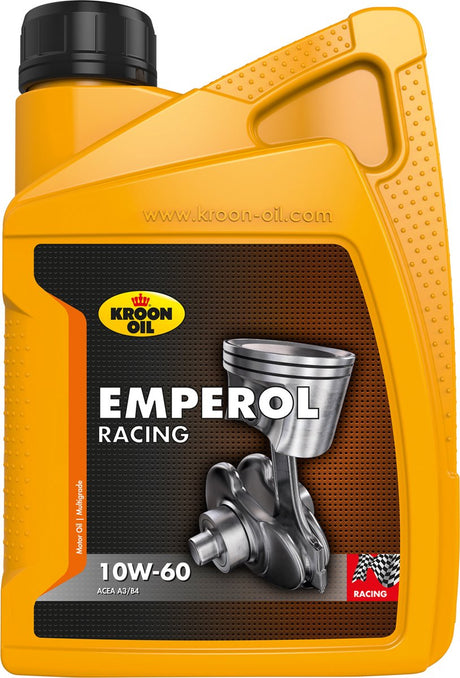 Kroon-oil emperol racing - olej silnikowy 10w-60 - w pełni syntetyczny - 1 litr - przezroczysty
